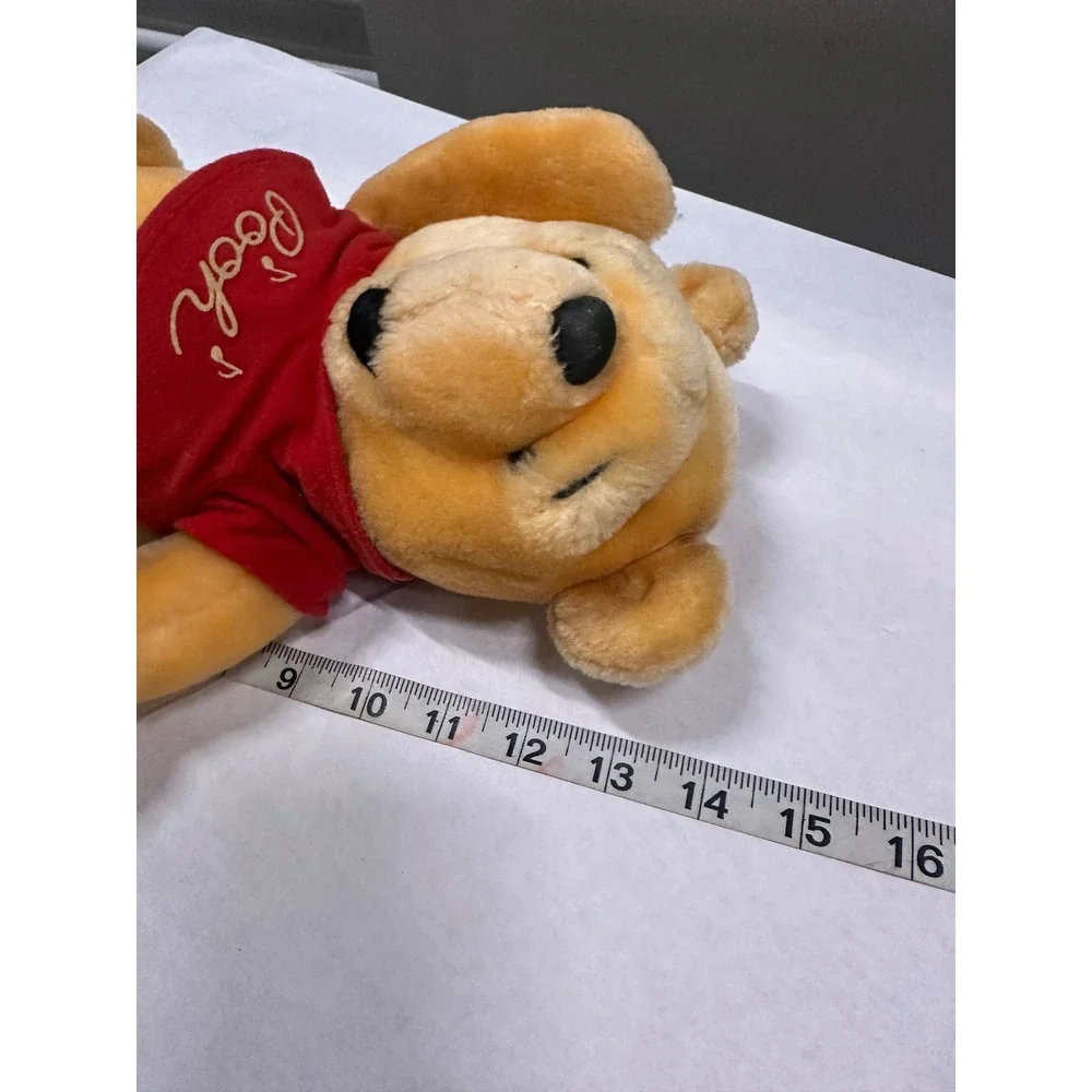 Vintage Disney Winnie the Pooh Plush Disneyland Walt Disney World 15 Inch Bear